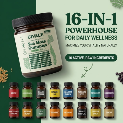 Sea Moss 16 In 1 Gummies