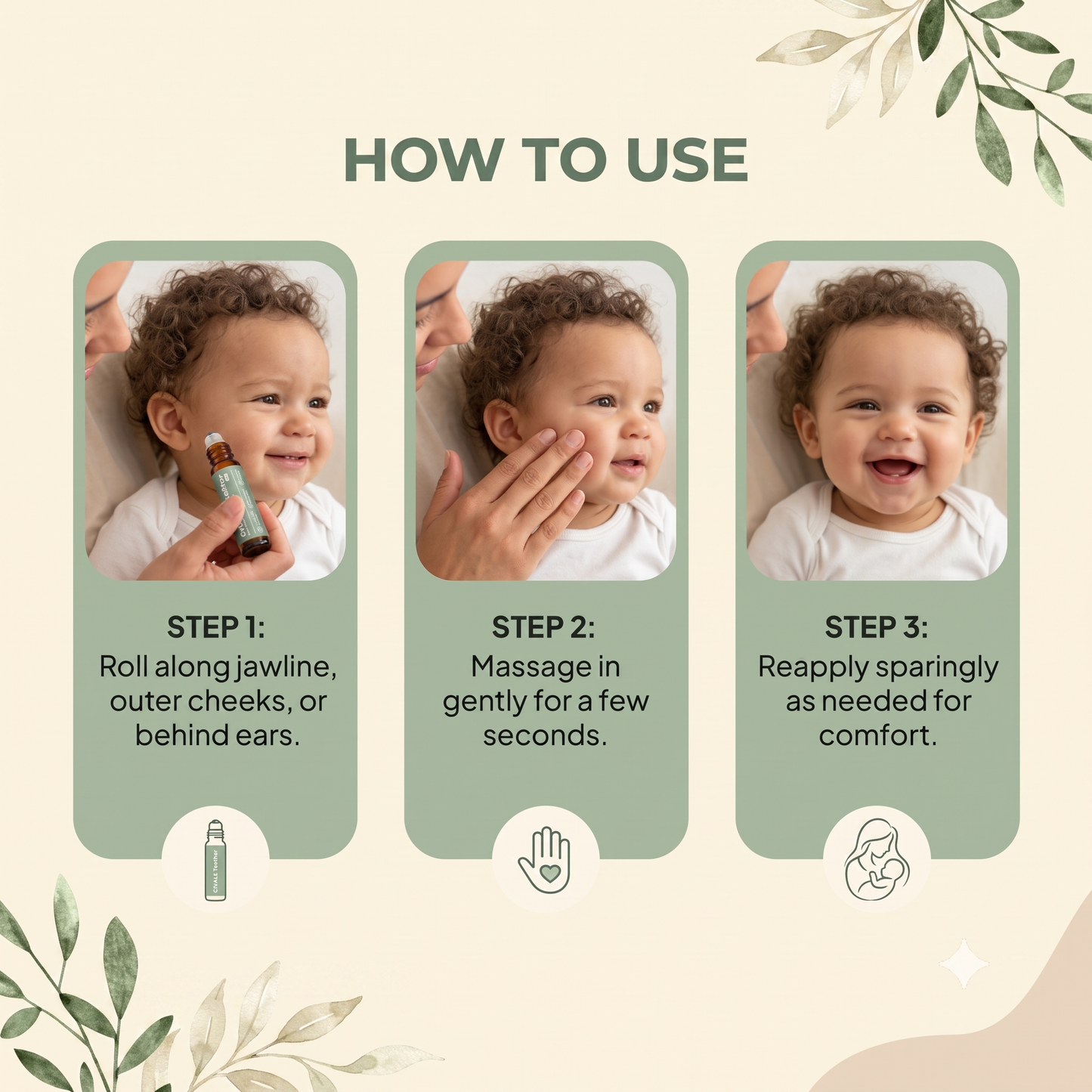 CIVALE Teething Roller