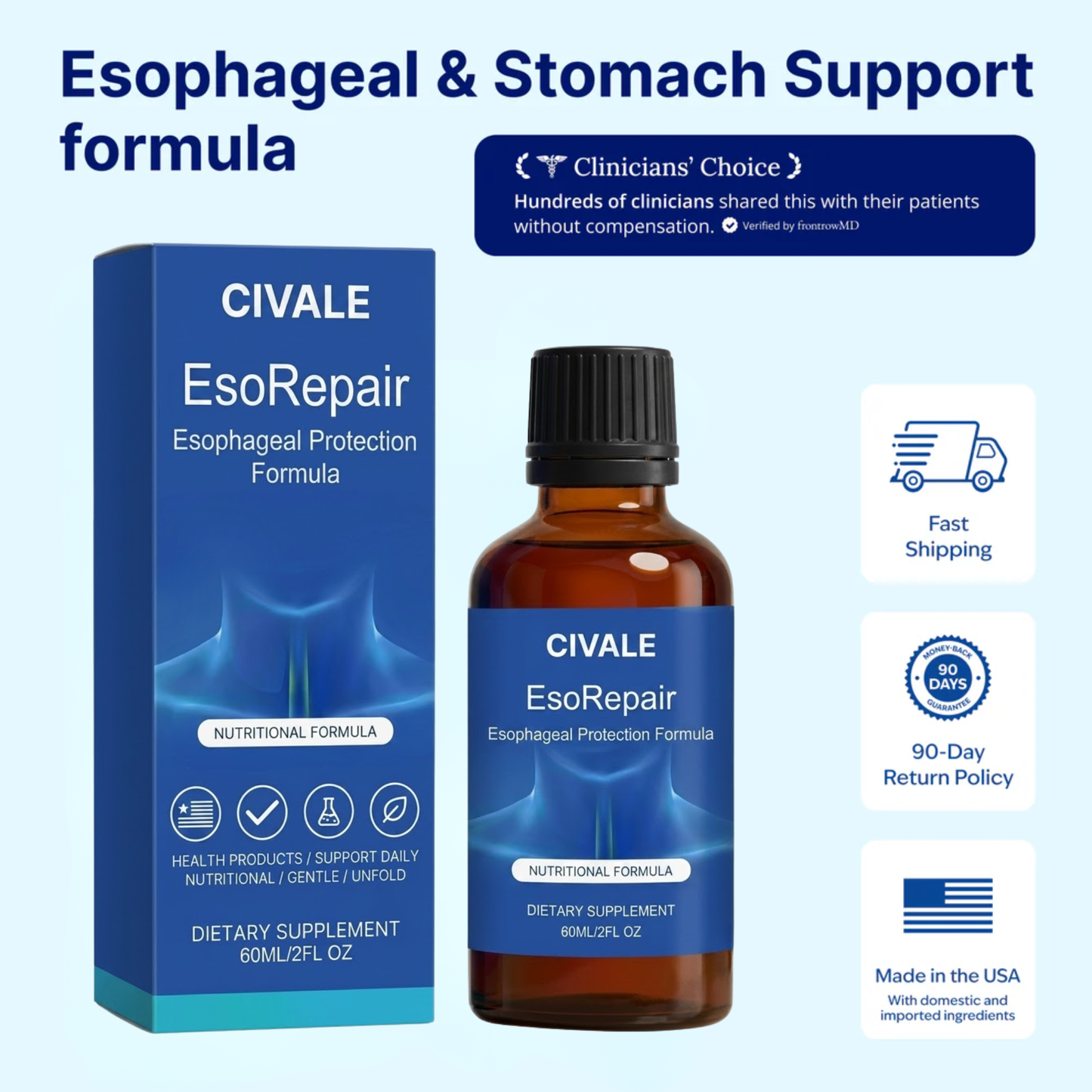Civale® Esophageal & Stomach Support