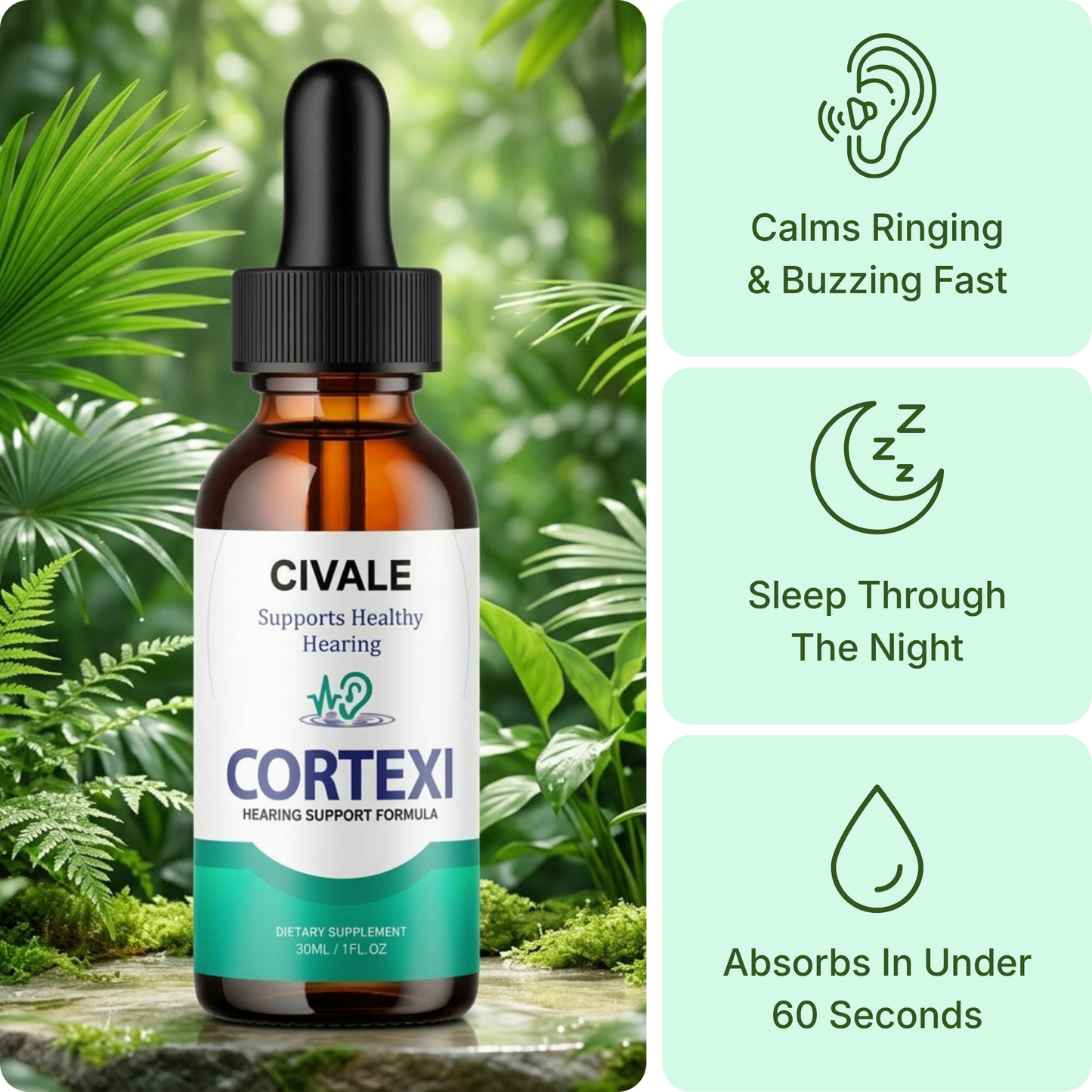 CIVALE Tinnitus Ear Drops™