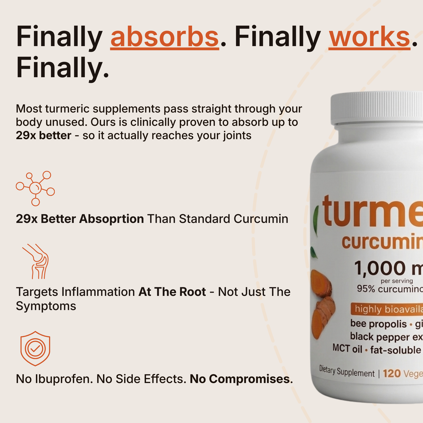 Turmeric Curcumin Capsules (1,000mg)