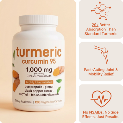 Turmeric Curcumin Capsules (1,000mg)